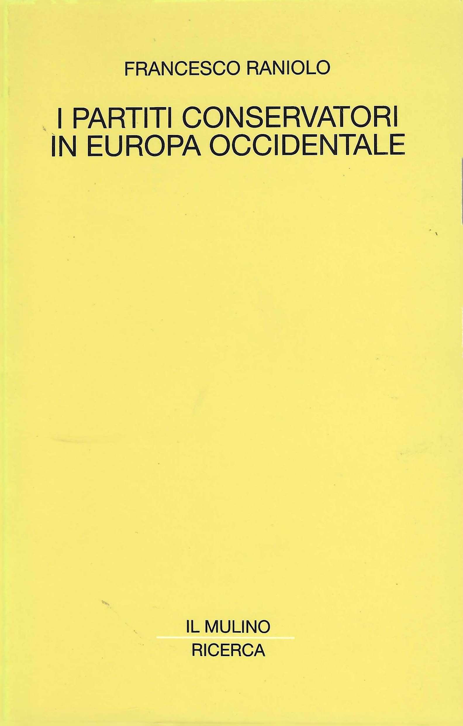 I partiti conservatori in Europa occidentale