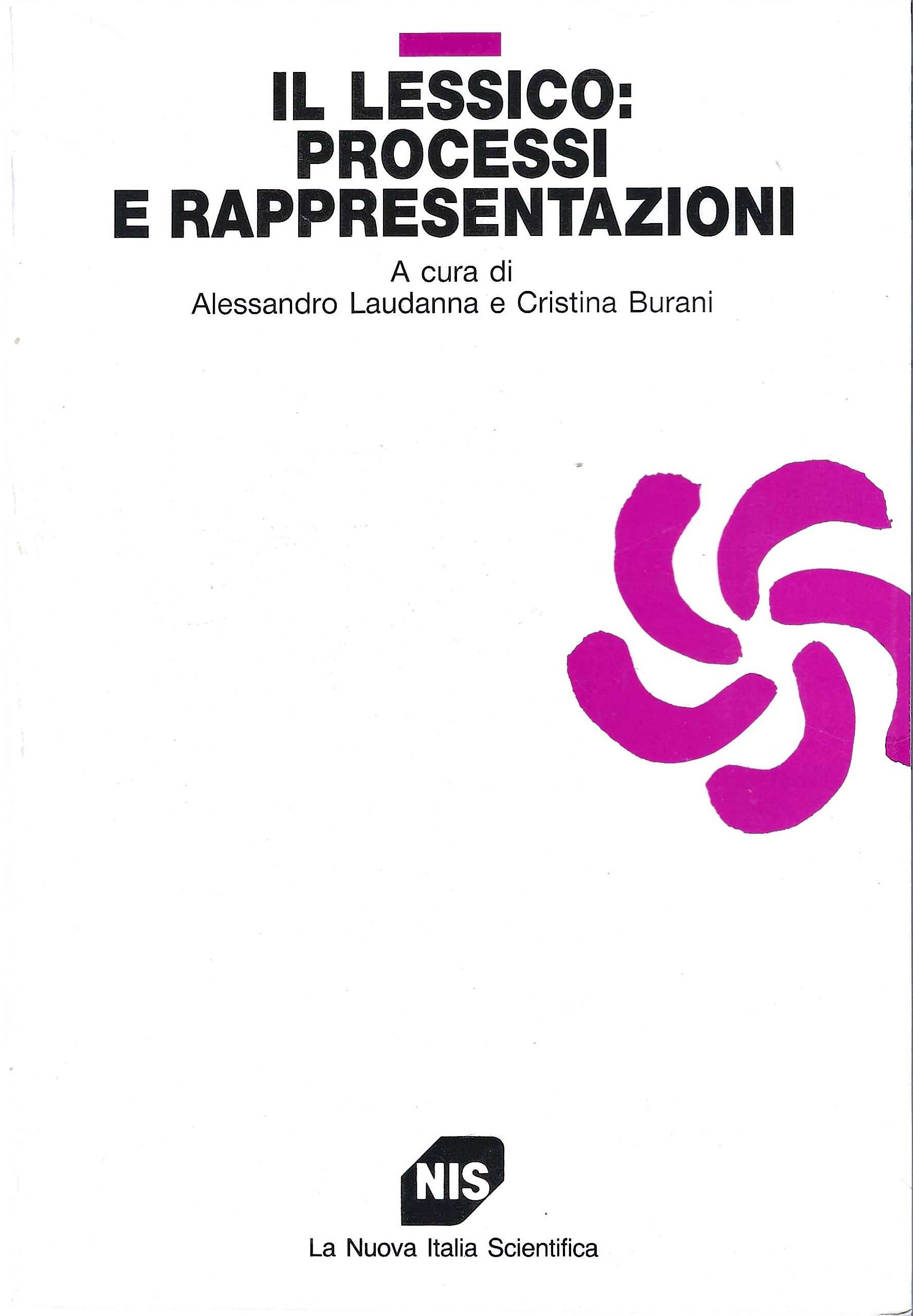 Il lessico: processi e rappresentazioni
