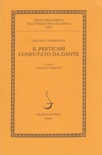 Il perticari confutato da Dante