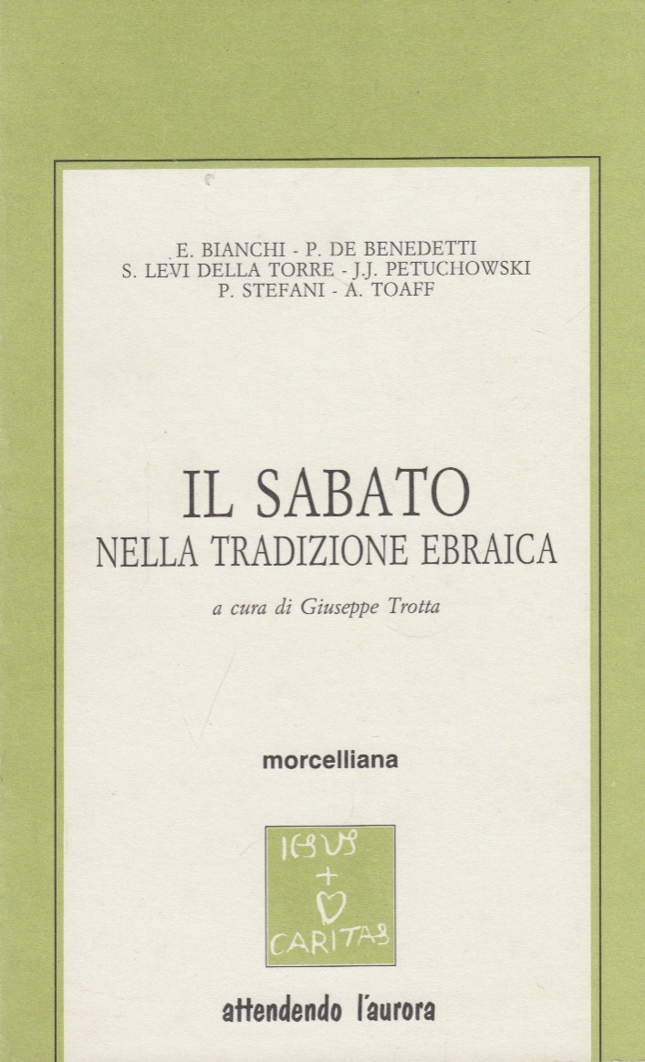 Il sabato nella tradizione ebraica
