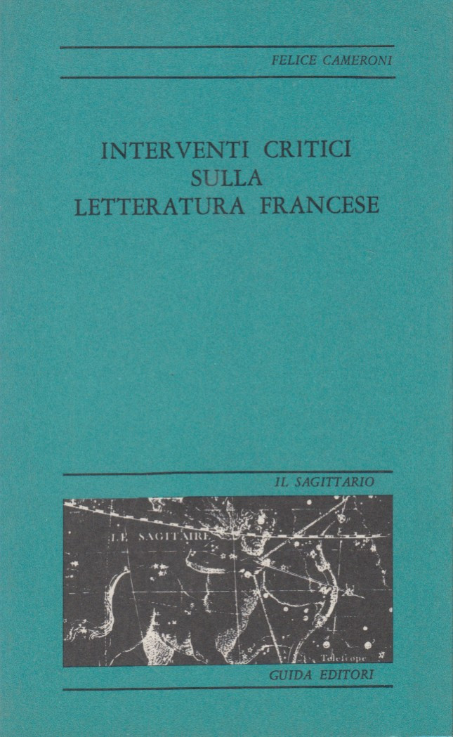 Interventi sulla letteratura francese
