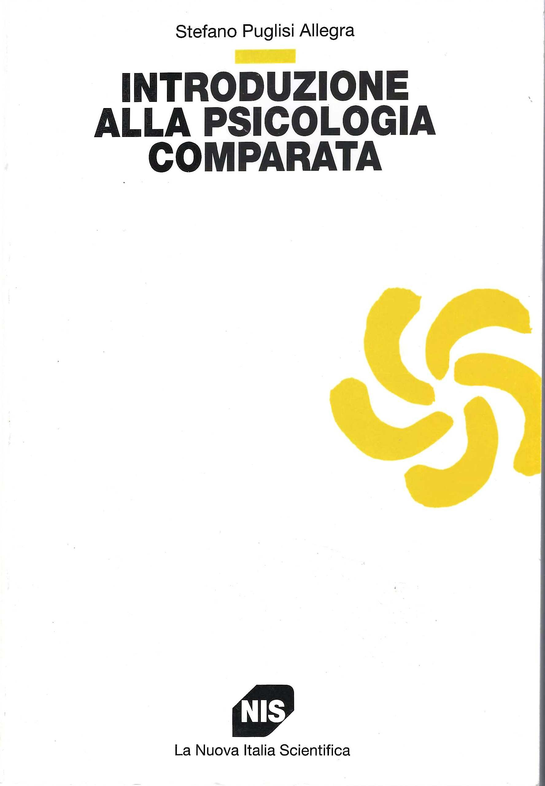 Introduzione alla psicologia comparata