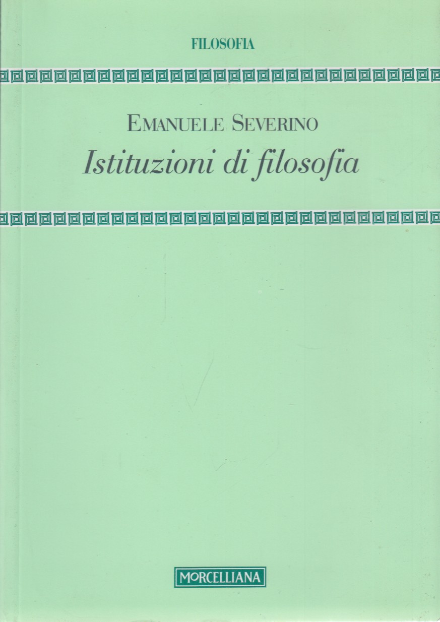 Istituzioni di filosofia