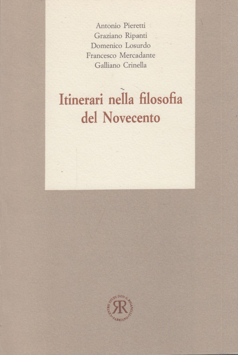 Itinerari nella filosofia del Novecento