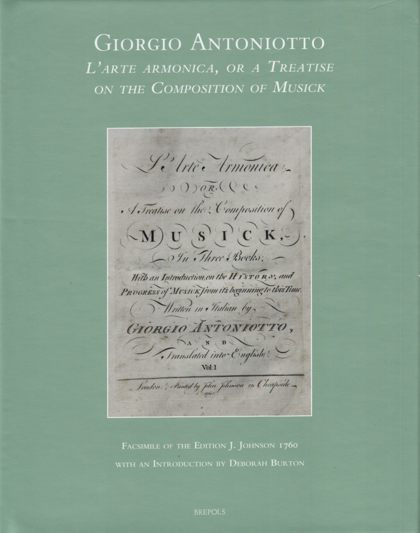 L'arte Armonica or a Treatise on the Composition of Musick: …