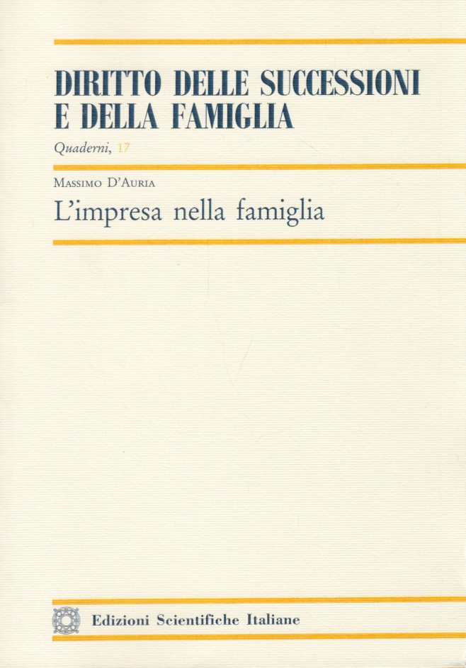 L'impresa nella famiglia