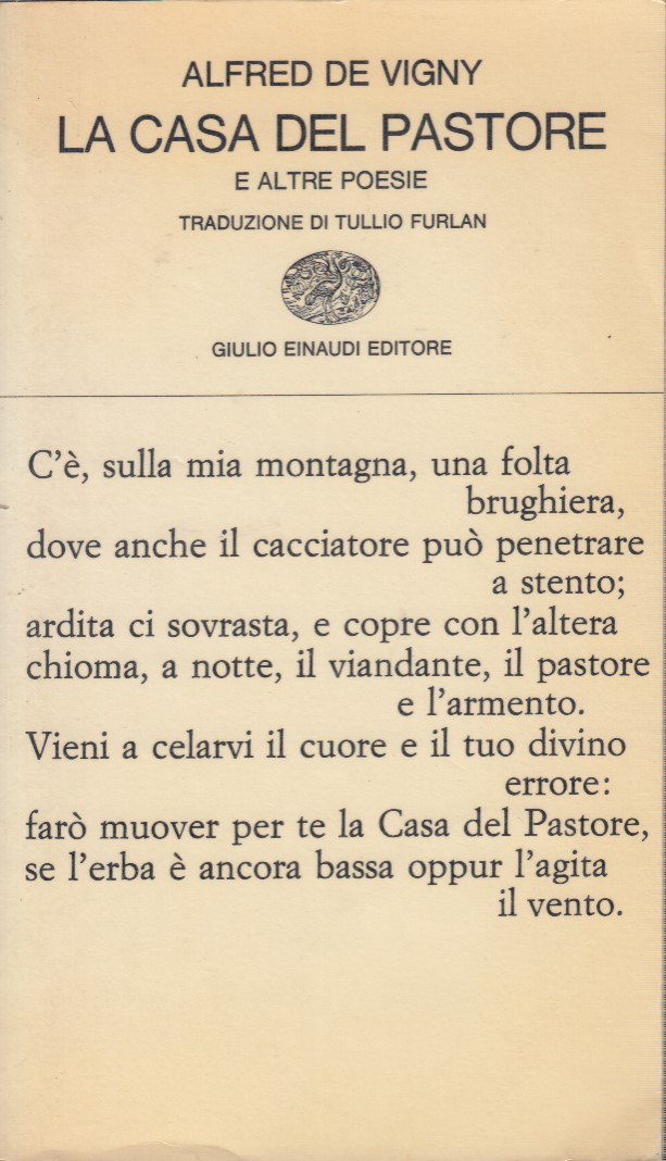 La casa del pastore e altre poesie