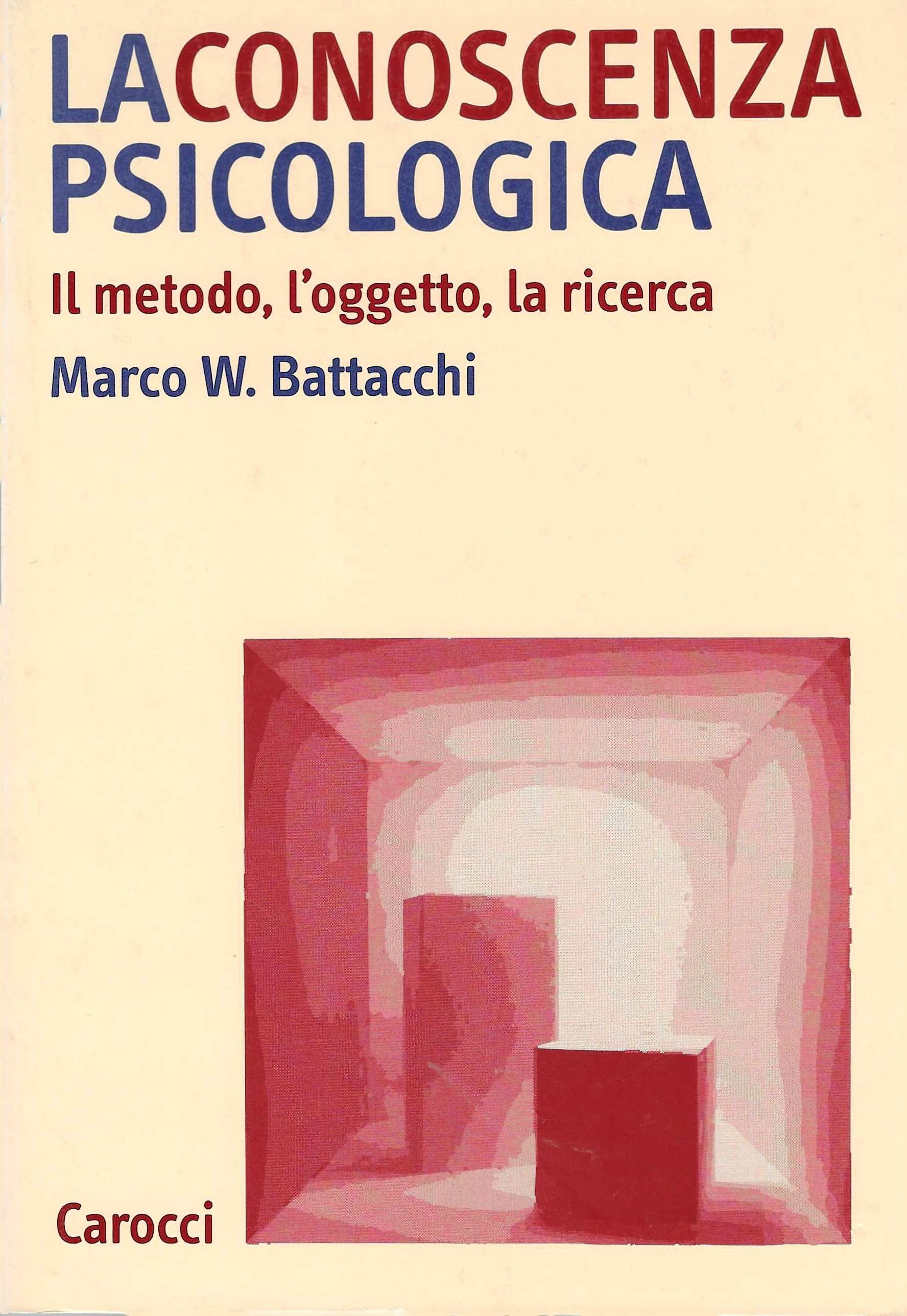 La conoscenza psicologica. Il metodo, l'oggetto, la ricerca