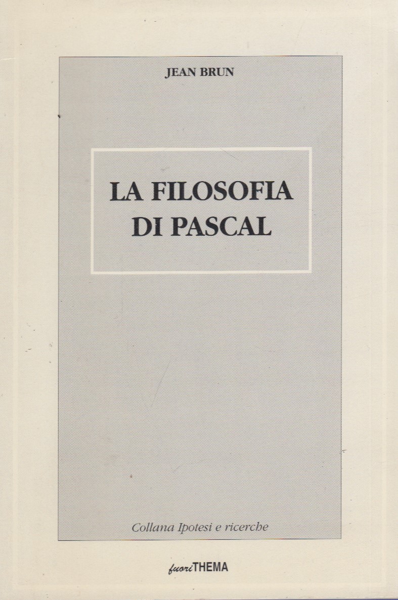 La filosofia di Pascal