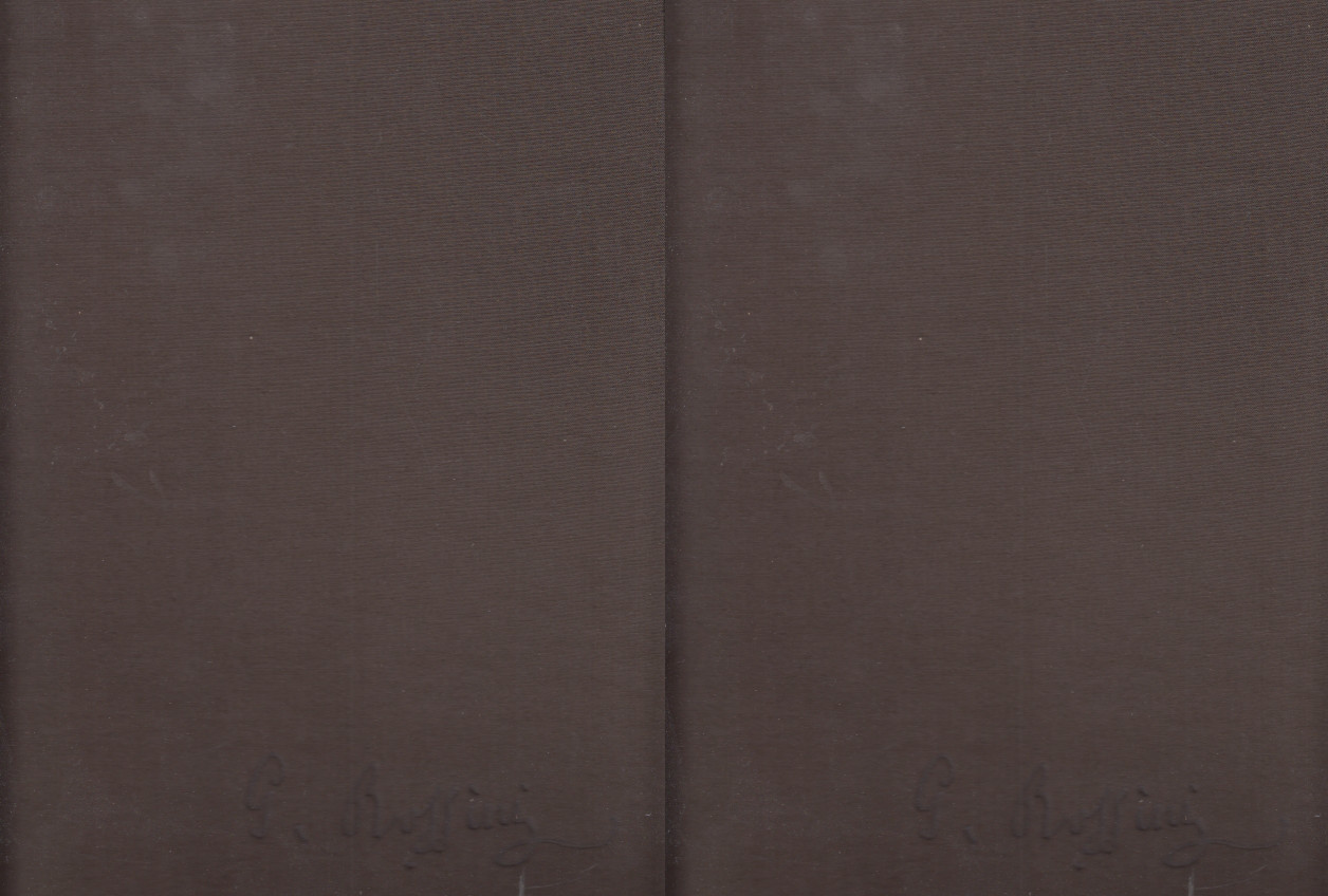 La Gazza ladra. Partitura atto primo, partitura atto secondo, appendici. …