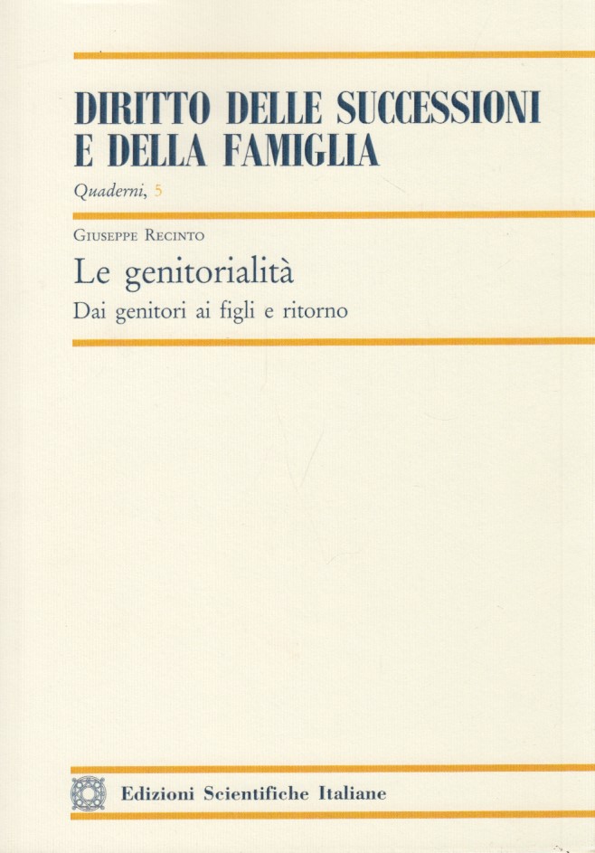 La genitorilit. Dai genitori ai figli e ritorno