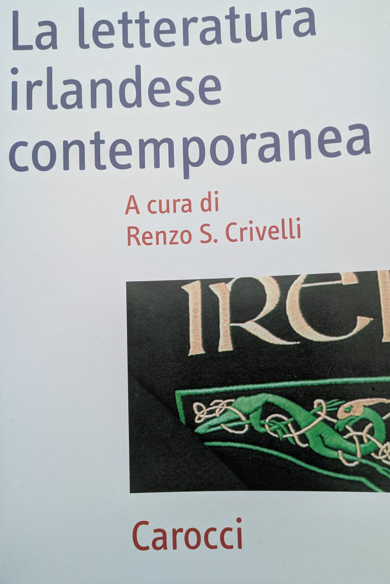 La letteratura irlandese contemporanea