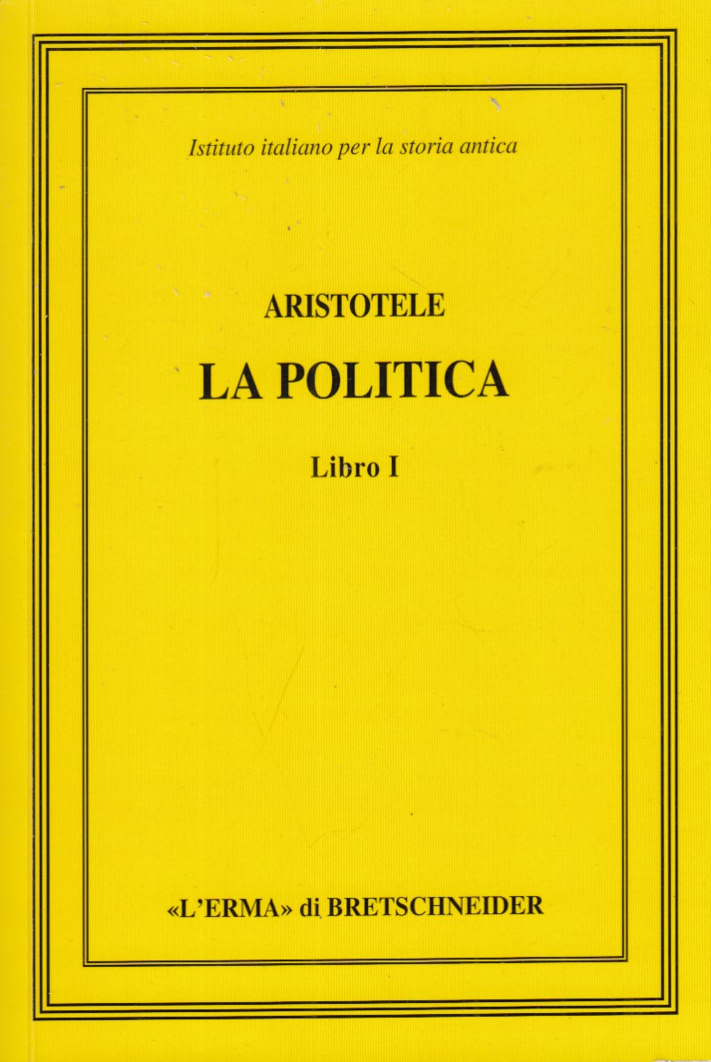 La politica Libro I