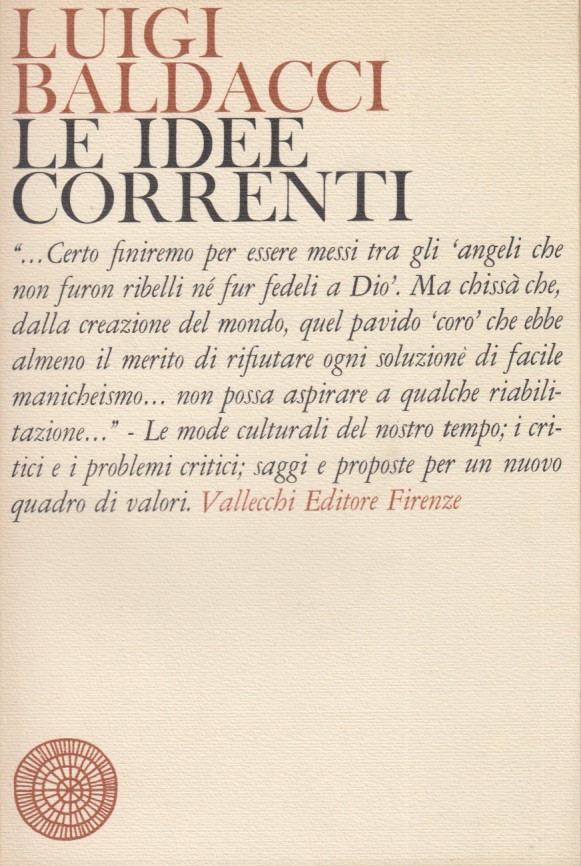 Le idee correnti e altre idee sul novecento