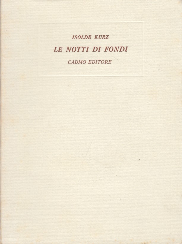 Le notti di Fondi. Una storia del cinquecento