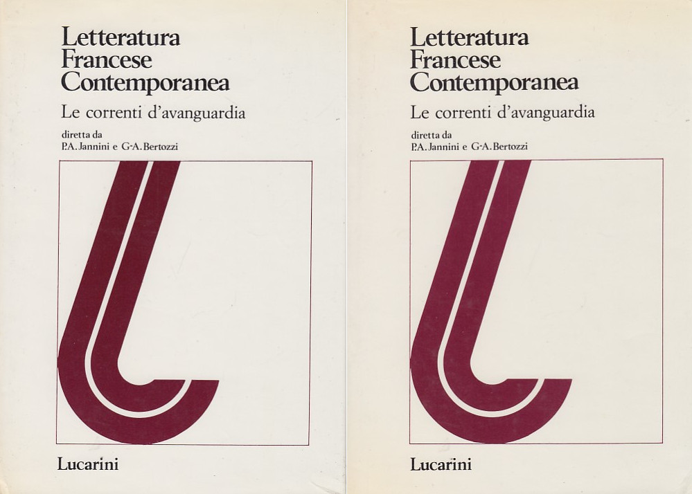 Letteratura Francese Contemporanea. Le correnti d'avanguardia