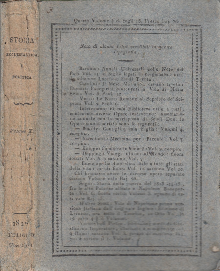 Lista cronologica degli scrittori del secolo XVIII considerati sotto il …