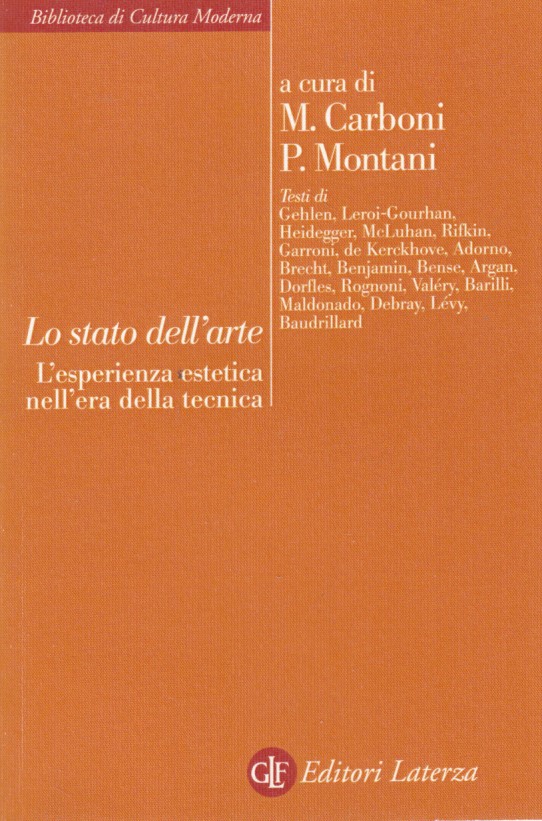 Lo stato dell'arte. L'esperienza estetica nell'era della tecnica