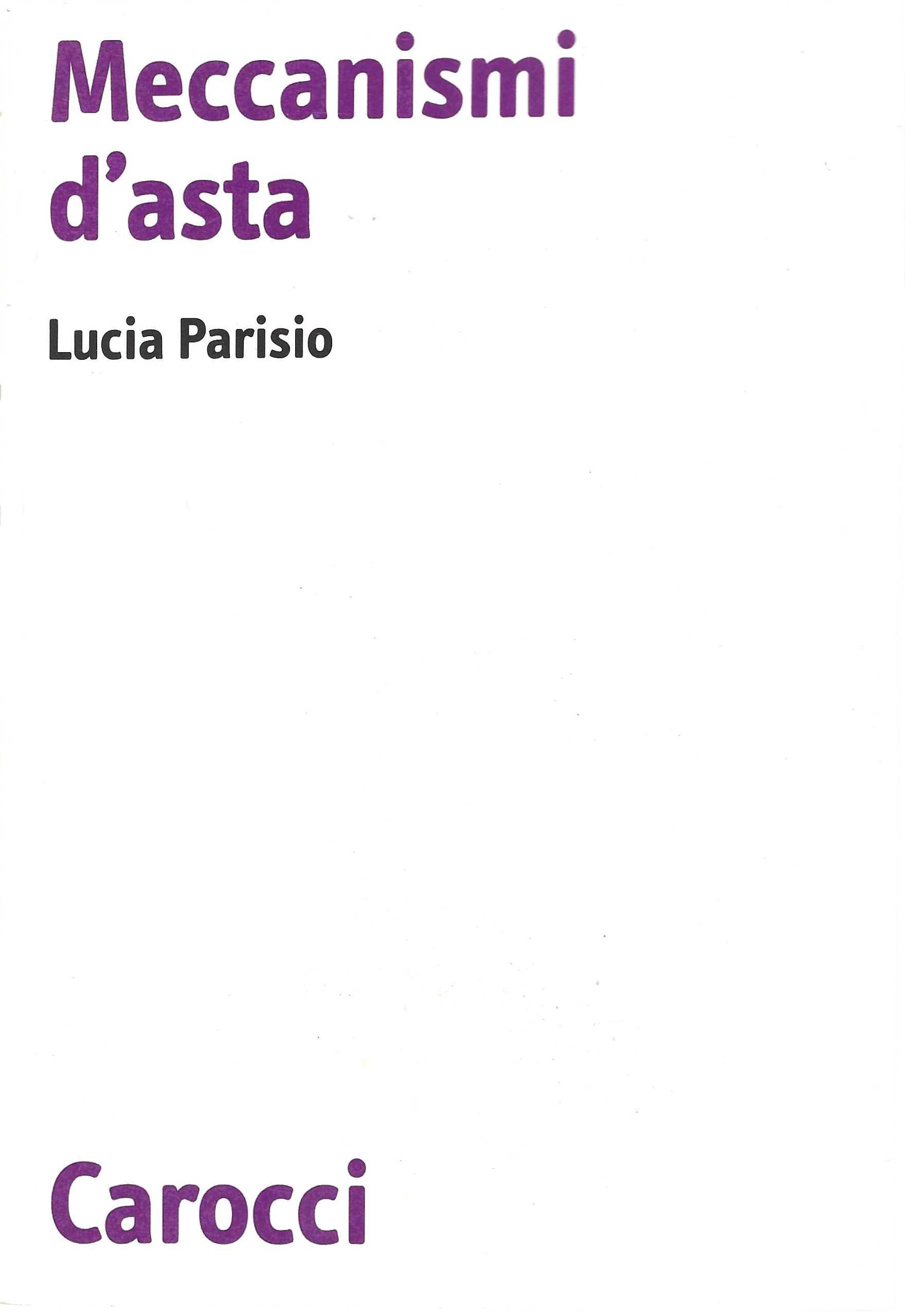 Meccanismi d'asta