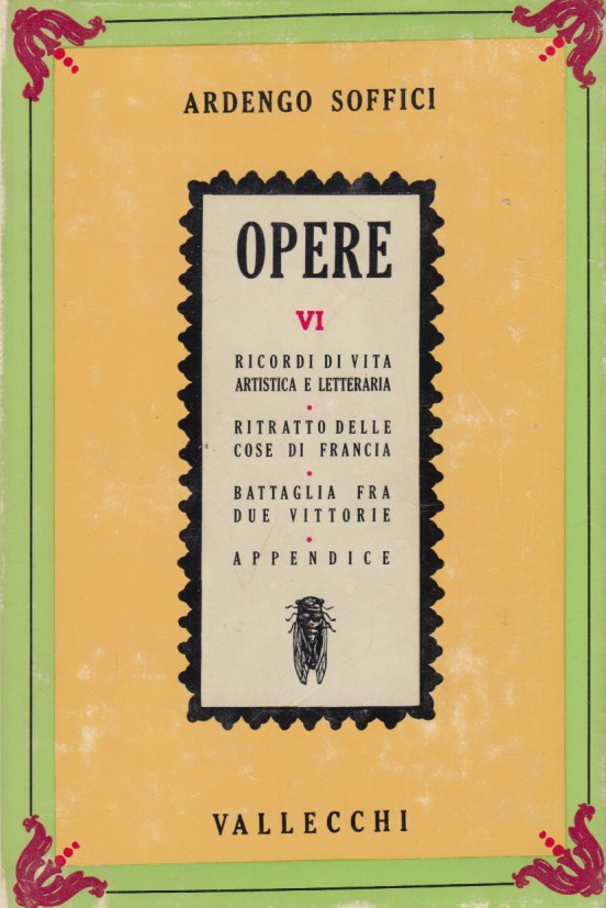 Opere VI Ricordi di vita artistica e letteraria, Ritratto delle …