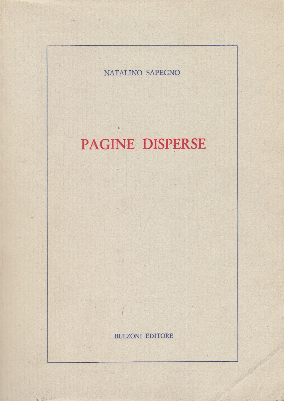 Pagine disperse