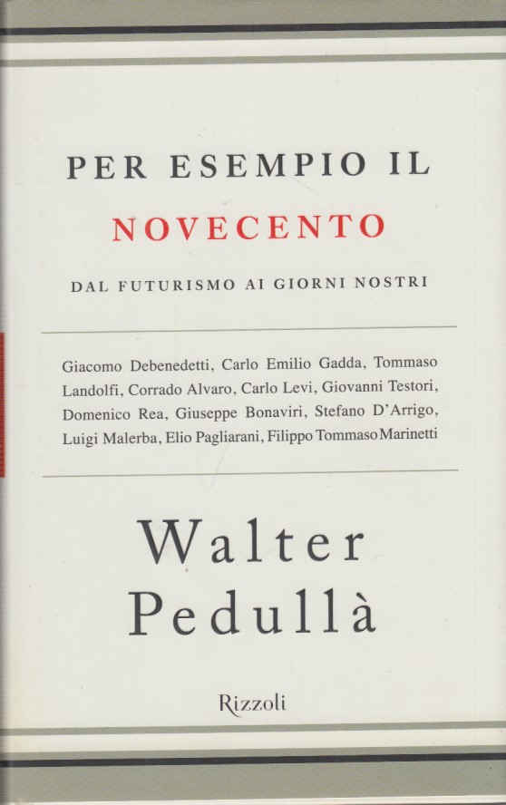 Per esempio il novecento. Dal futurismo ai giorni nostri