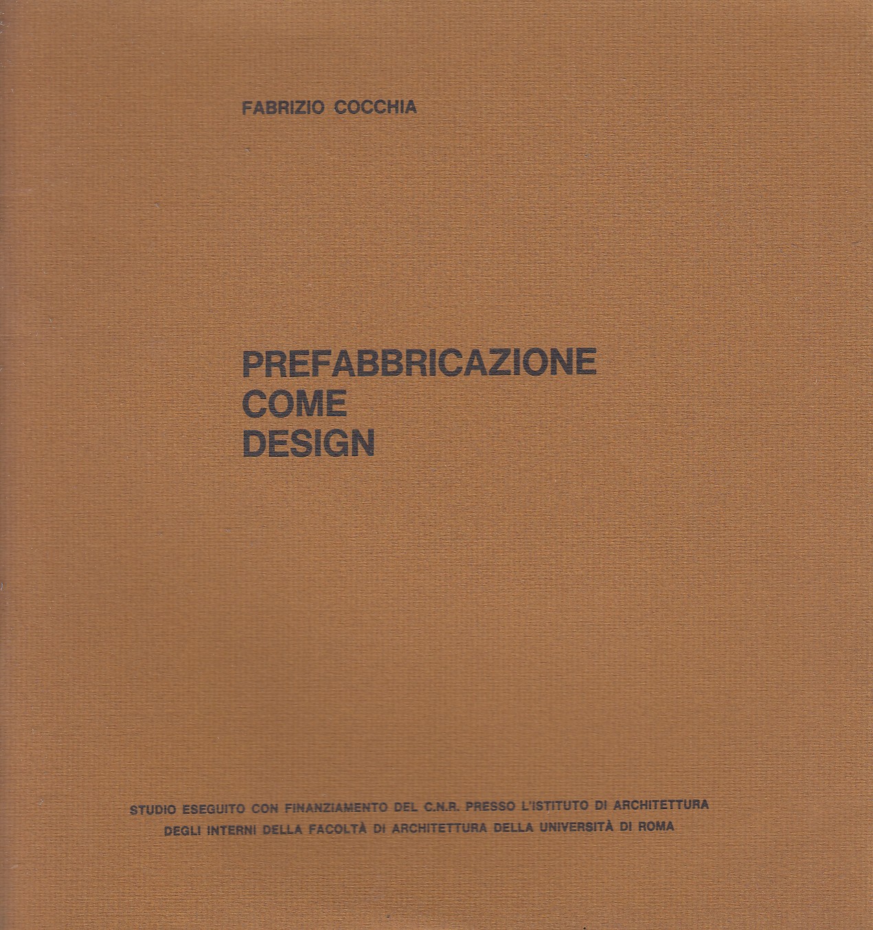 Prefabbricazione come design