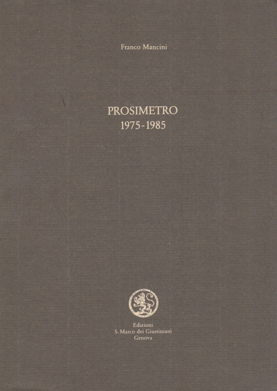 Prosimetro 1975-1985