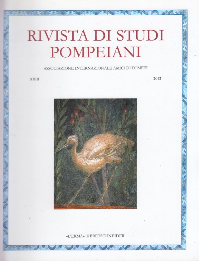 Rivista di studi pompeiani XXIII 2012