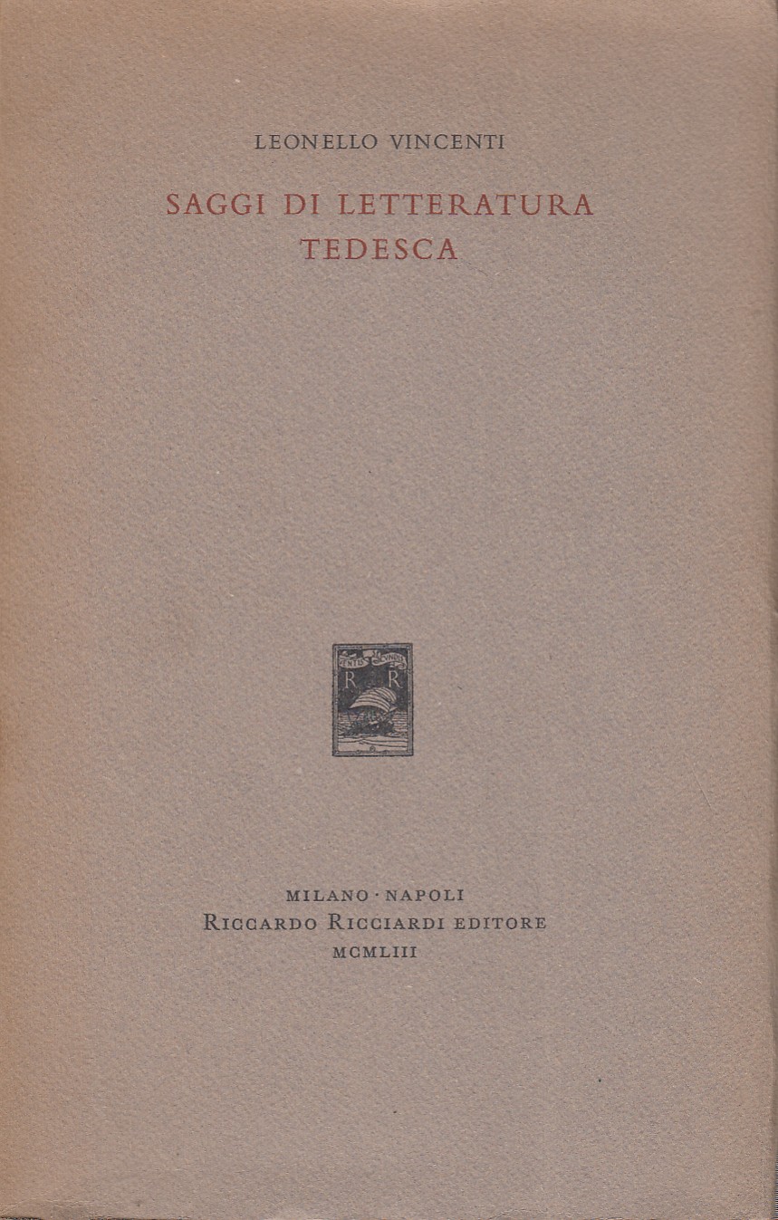 Saggi di letteratura tedesca
