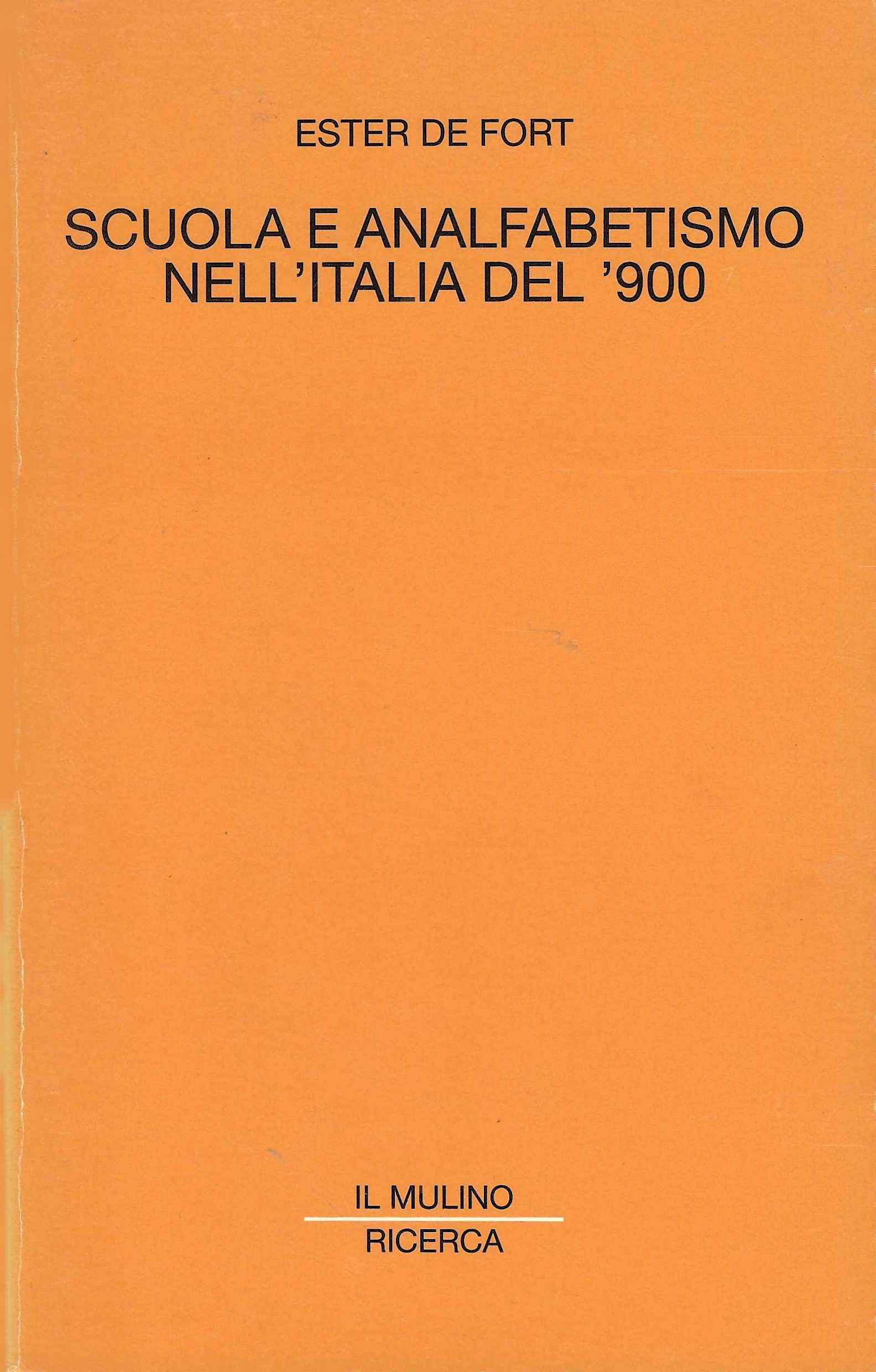 Scuola e analfabetismo nell'Italia del '900