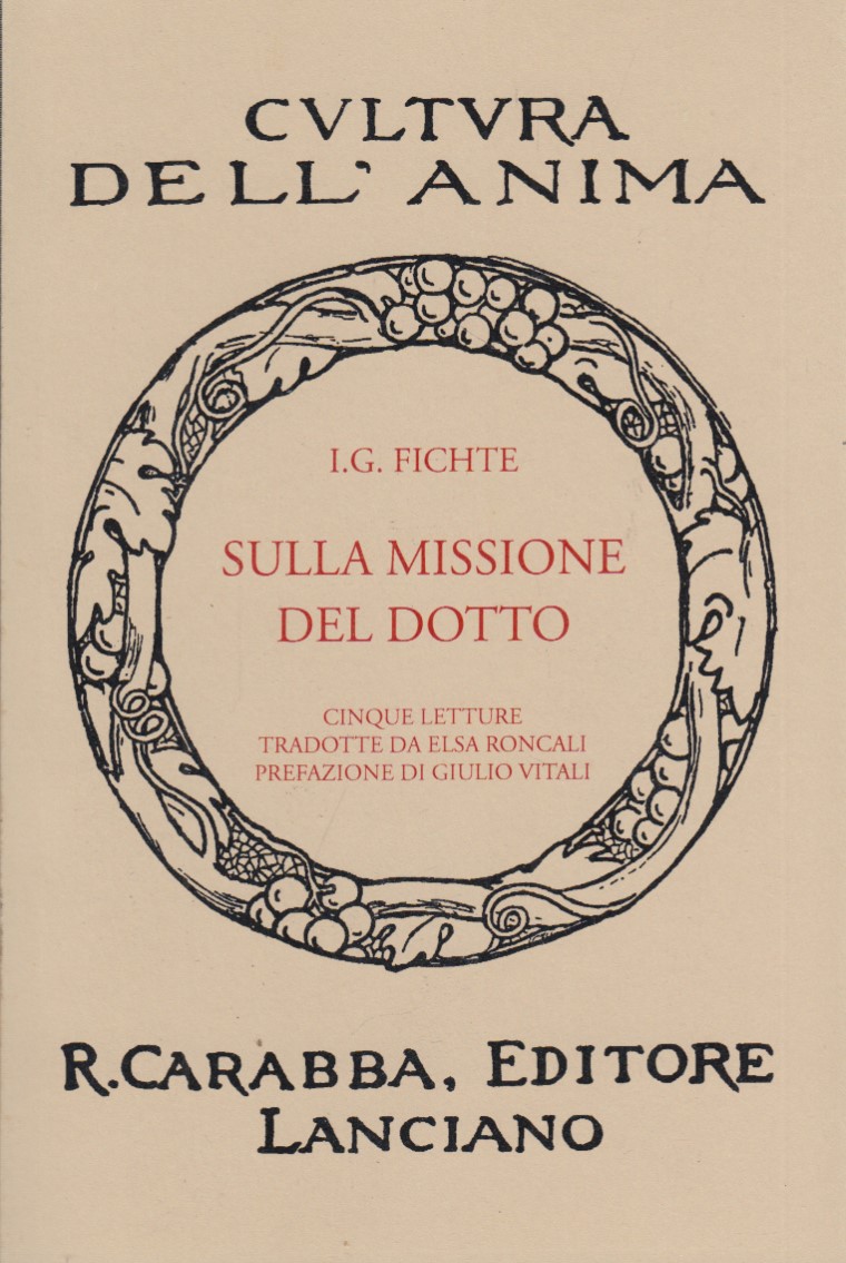 Sulla missione del dotto