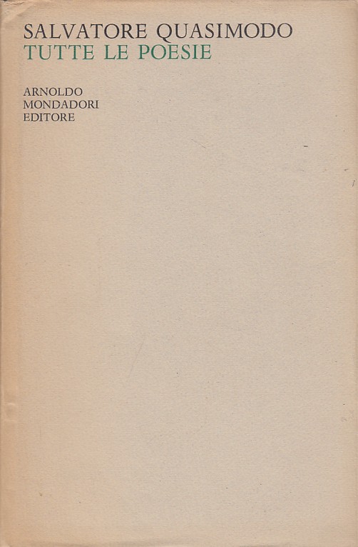 Tutte le poesie