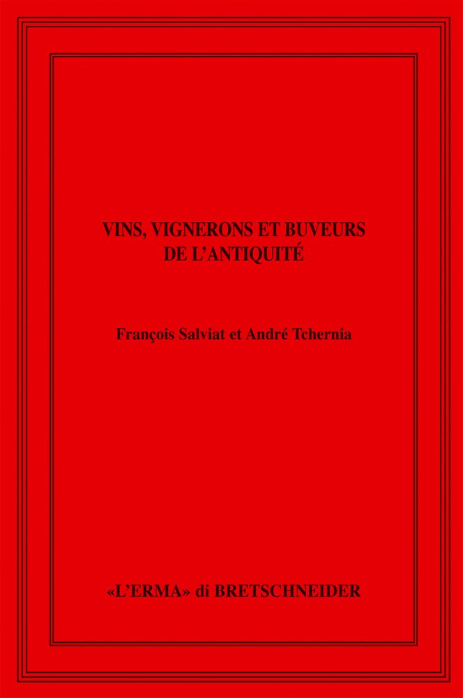Vins vignerons et Buveurs de l'antiquit