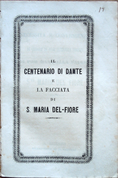 Della necessità e convenienza di cessare di ogni ulteriore indugio …