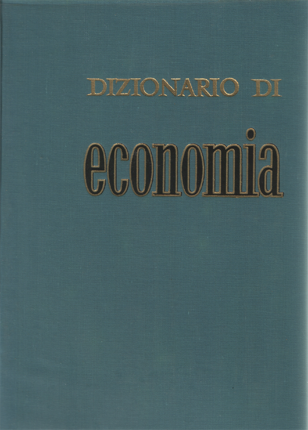 Dizionario di economia