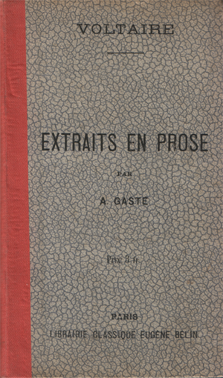 Extraits en prose. Philosophie, histoire, littèrature, mèlanges, correspondance par Armand …