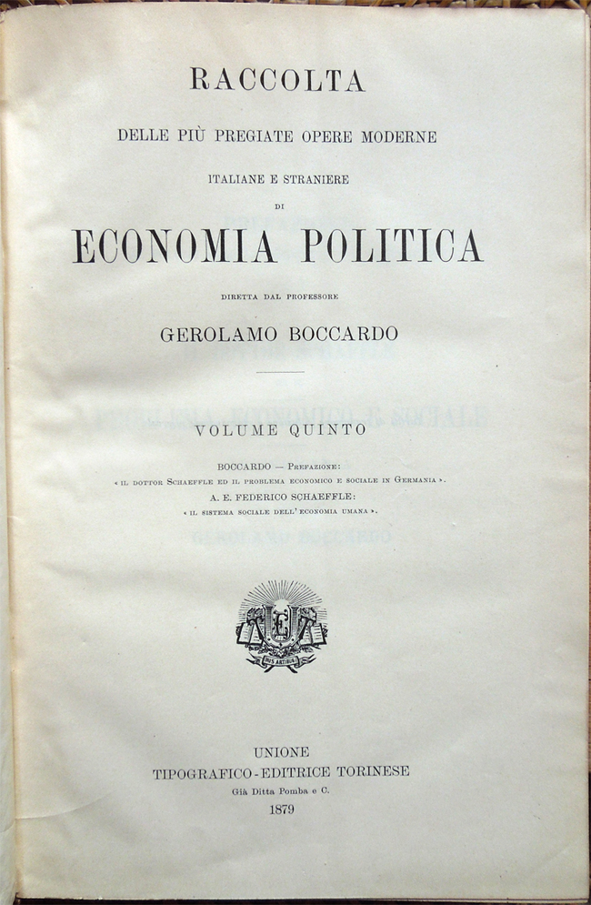 Il sistema sociale dell'economia umana