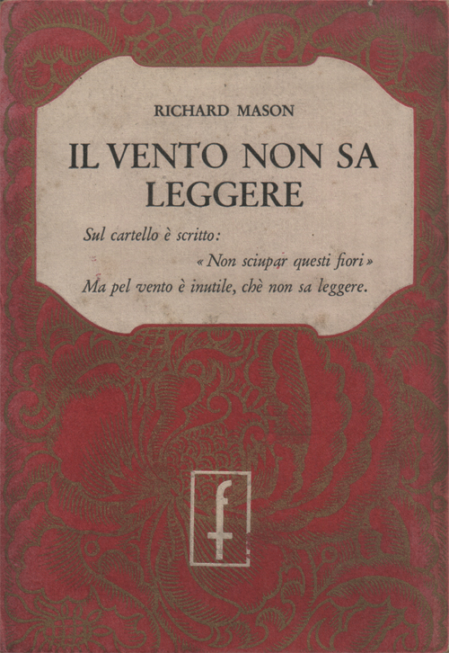 Il vento non sa leggere. Traduzione di Bruno Fonzi