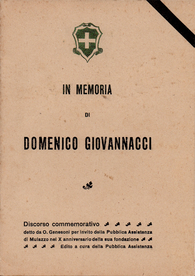 In memoria di Domenico Giovannacci. Discorso commemorativo detto da O. …