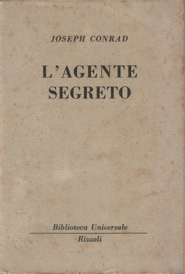 L'agente segreto. Semplice storia