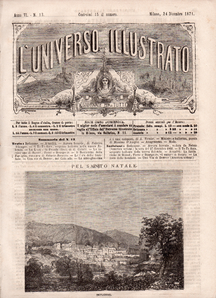 L'Universo Illustrato, giornale per tutti. Anno VI - N. 13, …