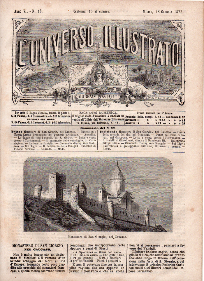 L'Universo Illustrato, giornale per tutti. Anno VI - N. 18, …