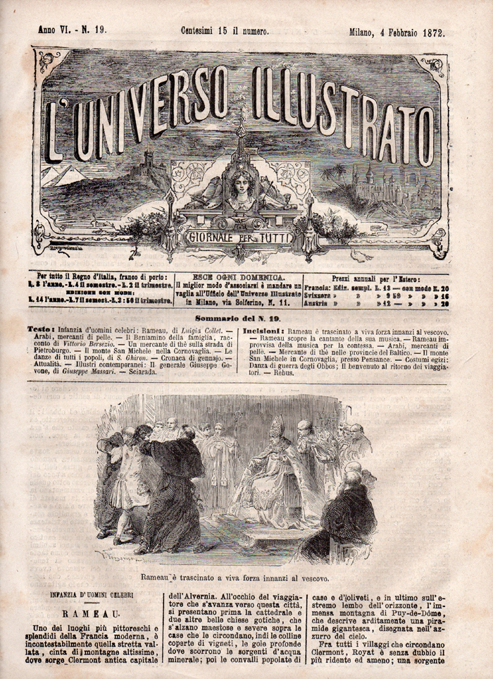 L'Universo Illustrato, giornale per tutti. Anno VI - N. 19, …