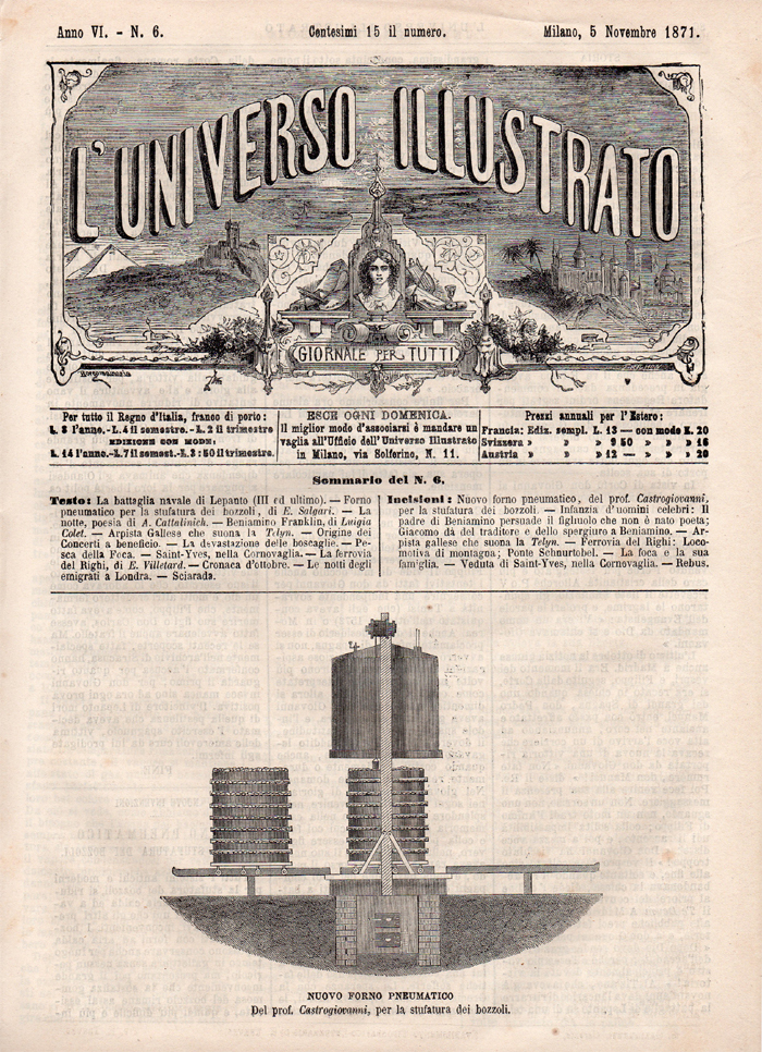 L'Universo Illustrato, giornale per tutti. Anno VI - N. 6, …