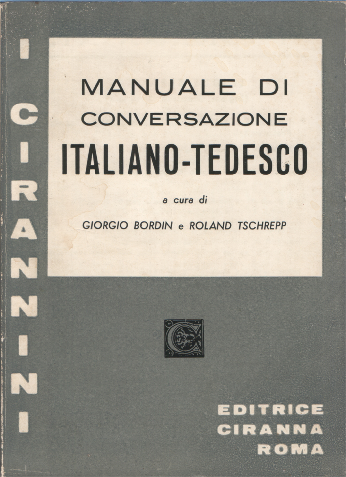 Manuale di conversazione italiano-tedesco