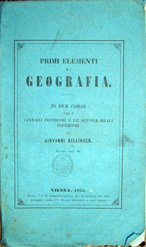 Primi elementi di geografia in due corsi per i Ginnasj …