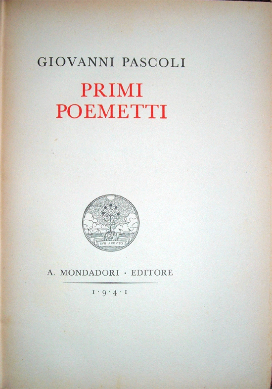 Primi poemetti