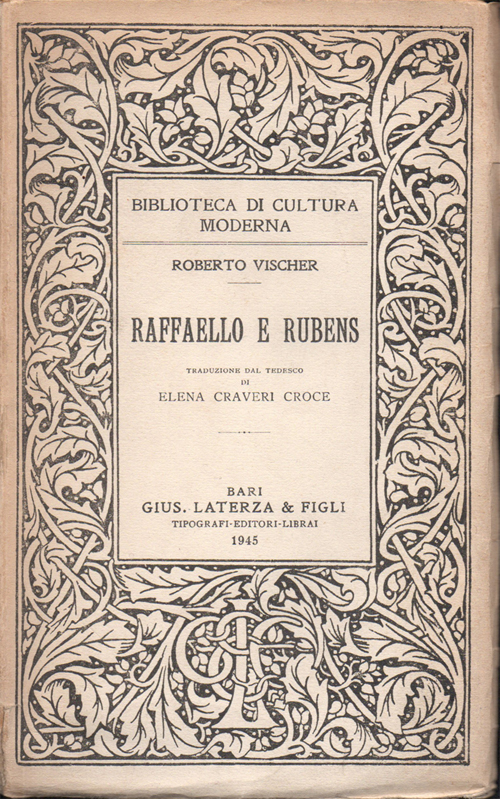 Raffaello e Rubens. Due saggi di critica d'arte. Traduzione dal …