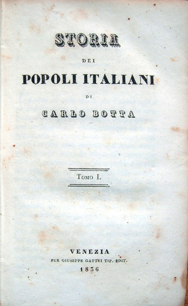 Storia dei popoli italiani